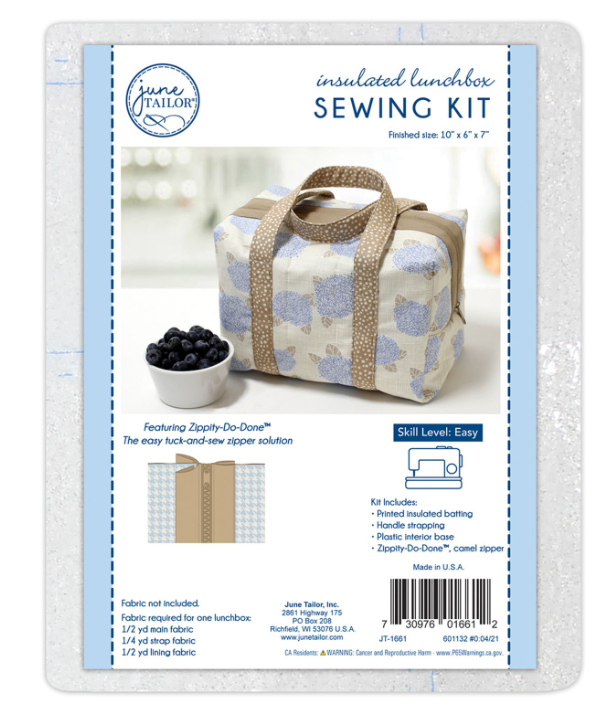 Zippity Do Done Insulated Lunchbox Sewing Kit Zippity Do Done Insulated Lunchbox Sewing Kit