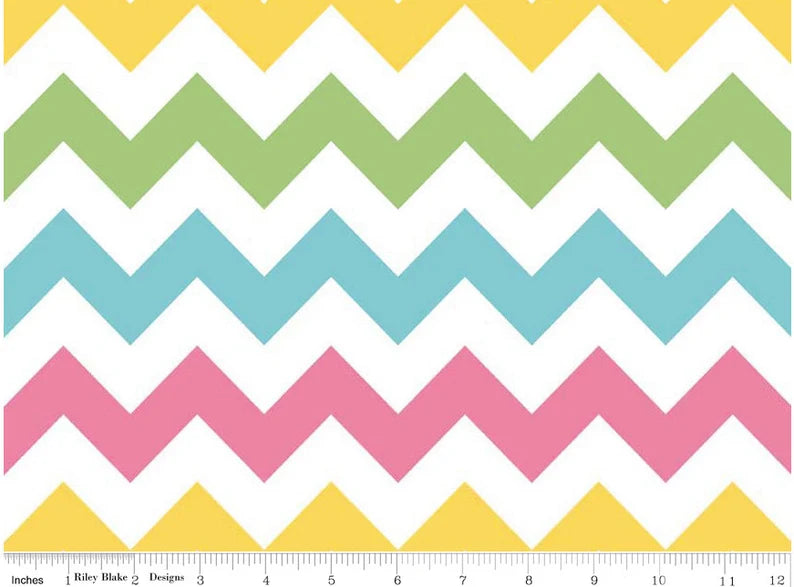 Girl Chevron Fabric - Chevron Fabric