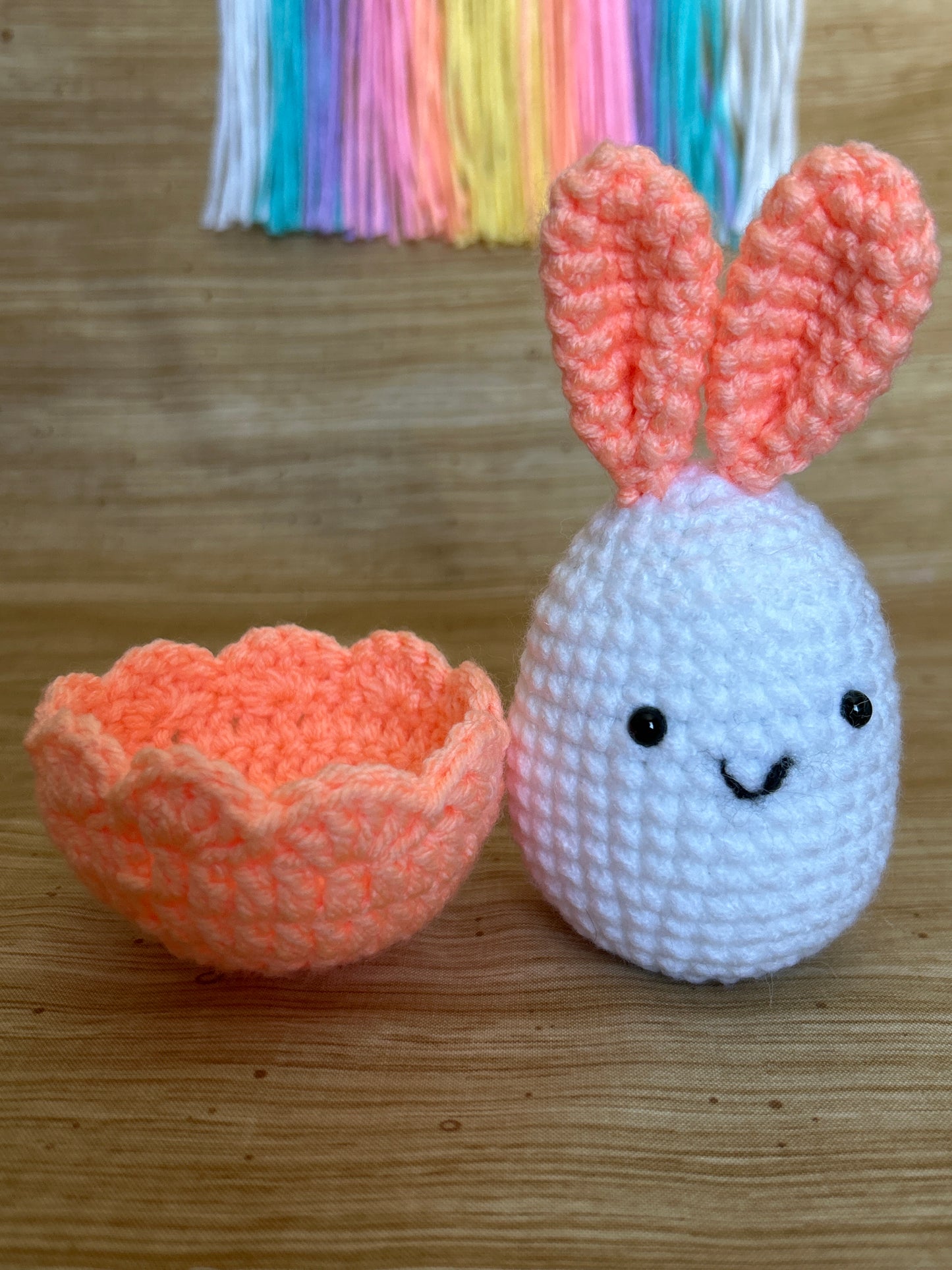 Orange Easter Eggs - Crochet