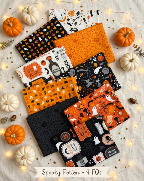 Fat Quarter Bundle Pumpkins and Potions