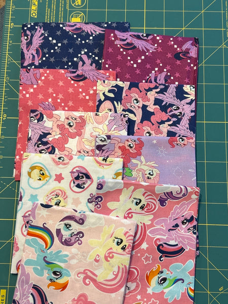 My little Pony Fat quarter bundle