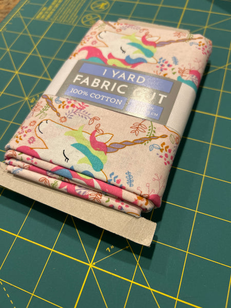 Unicorn fabric 1 yard cut