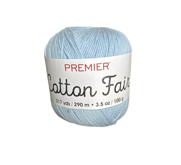 Premier Cotton Fair Yarn Baby Blue