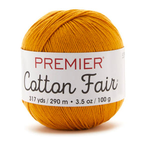 Premier Cotton Fair Yarn Goldenrod