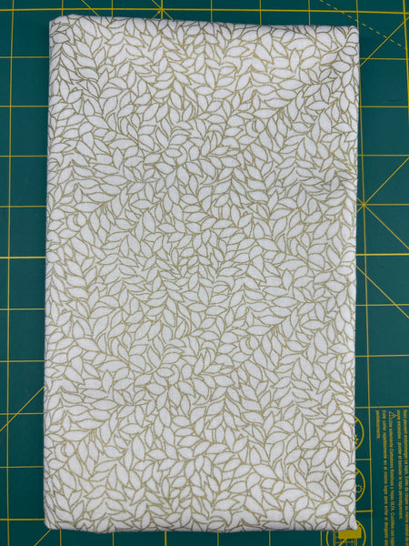 Metallic Leaves Fabric Bundle