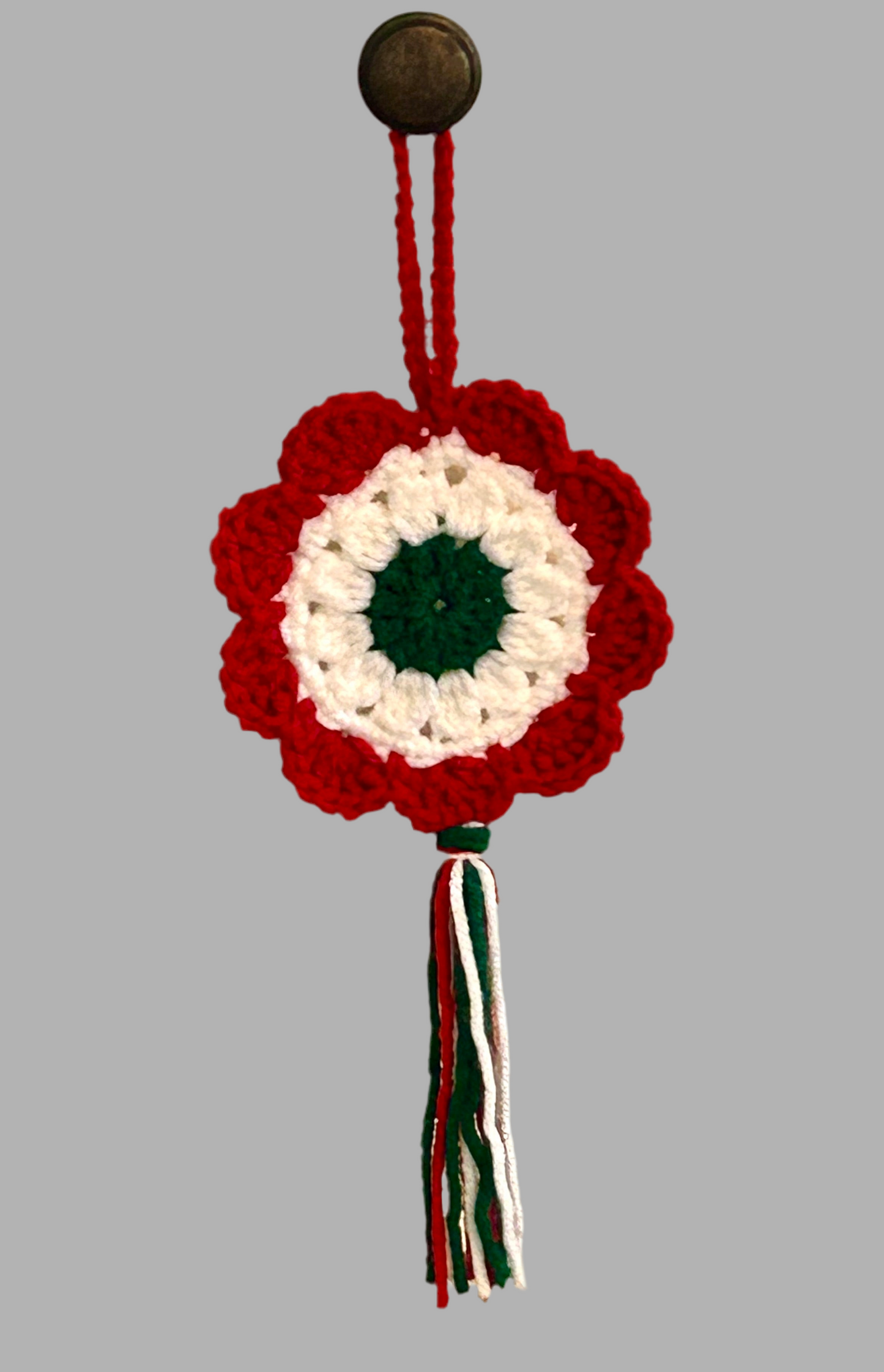 Crochet flower Wall hanging