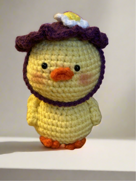Crochet duckling