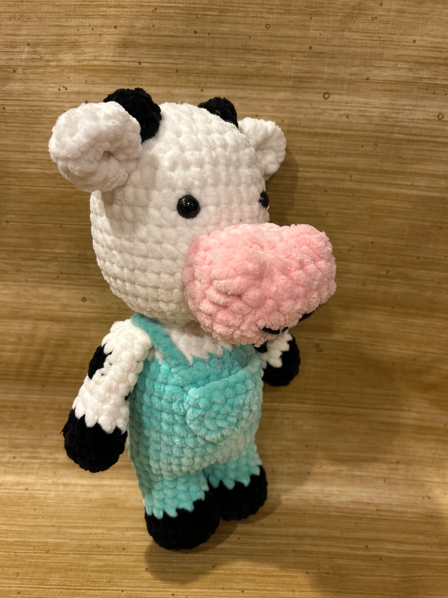 Cow plushie.