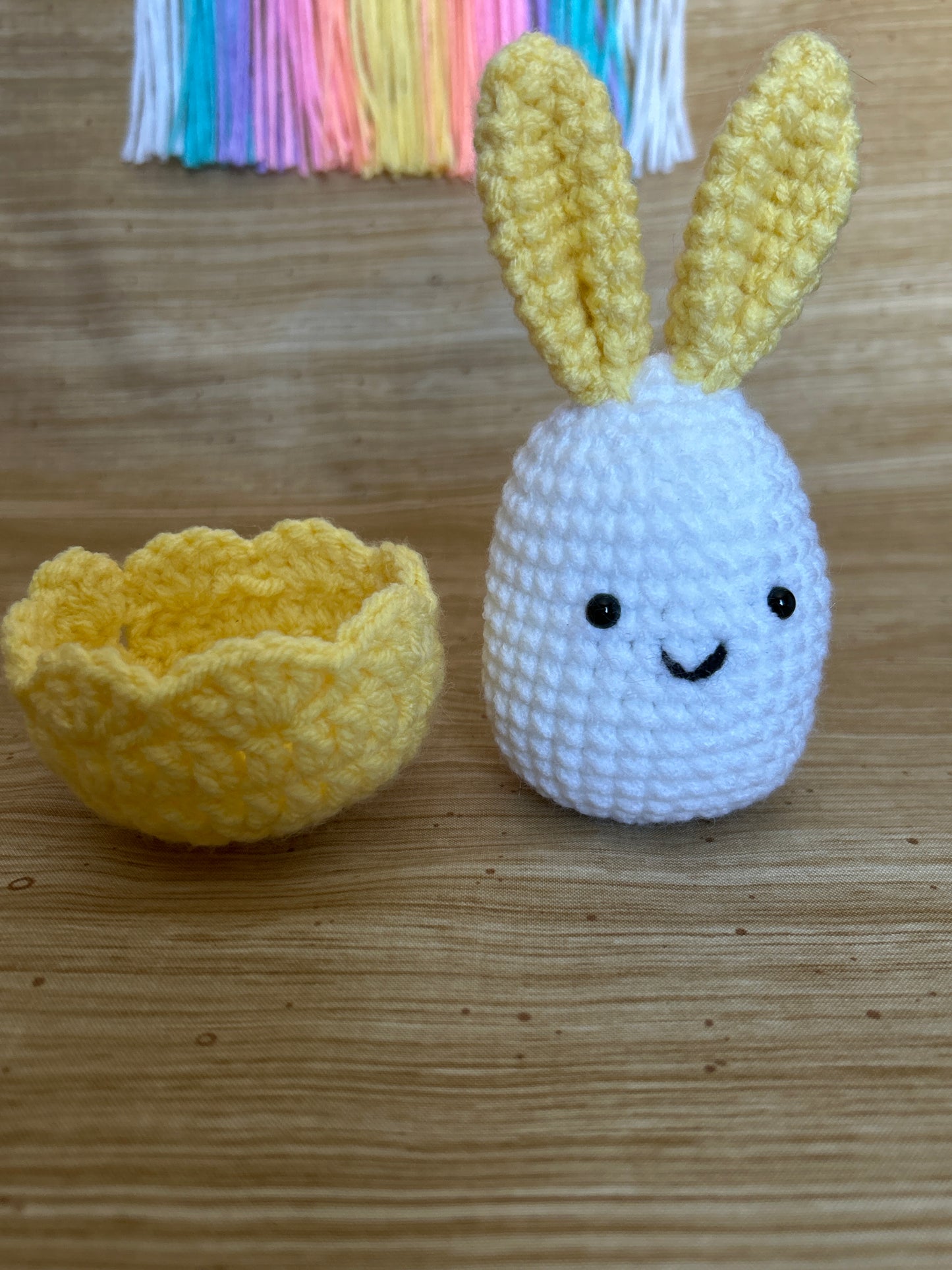 Yellow Easter Eggs - Crochet