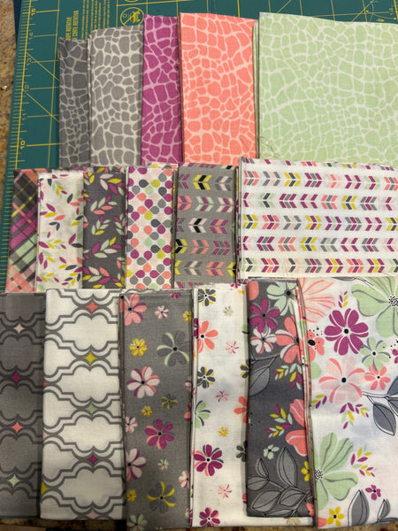 Floral Camelot Fat quarter bundle