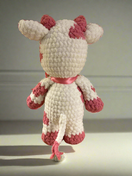 Cow plushie.