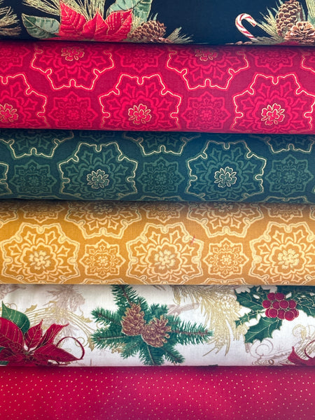 Christmas Fat quarter bundle CFQB1