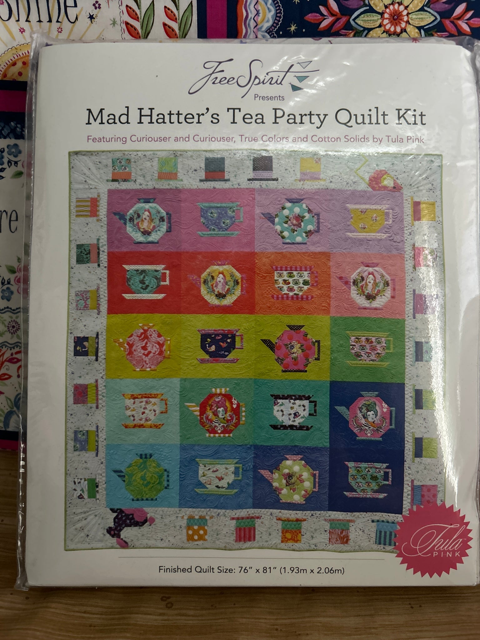 Mad Hatter’s Tea Party Quilt kit