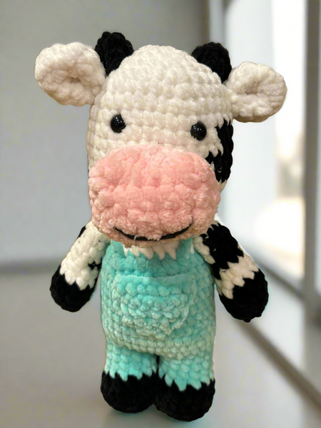 Cow plushie.