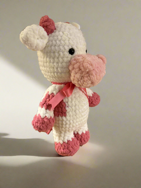 Cow plushie.