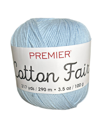 Premier Cotton Fair Yarn Baby Blue
