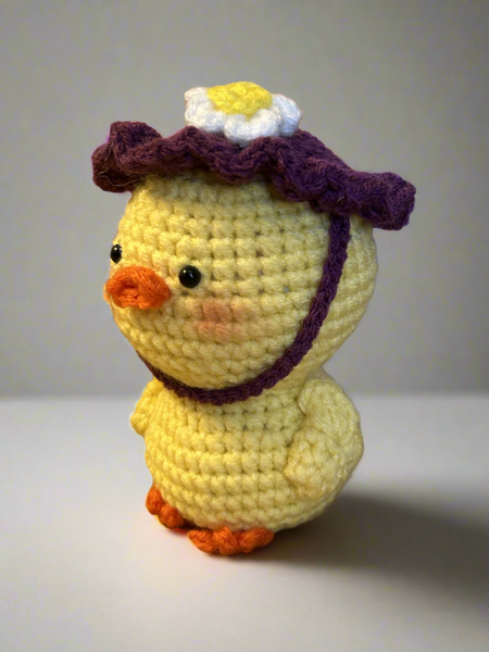 Crochet duckling