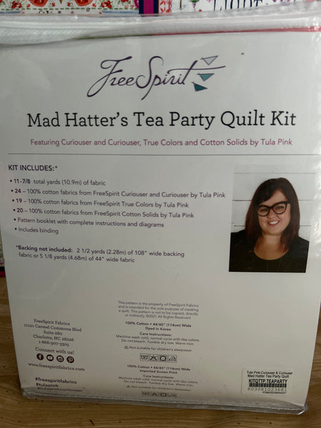 Mad Hatter’s Tea Party Quilt kit