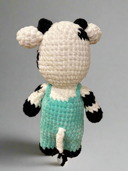 Cow plushie.