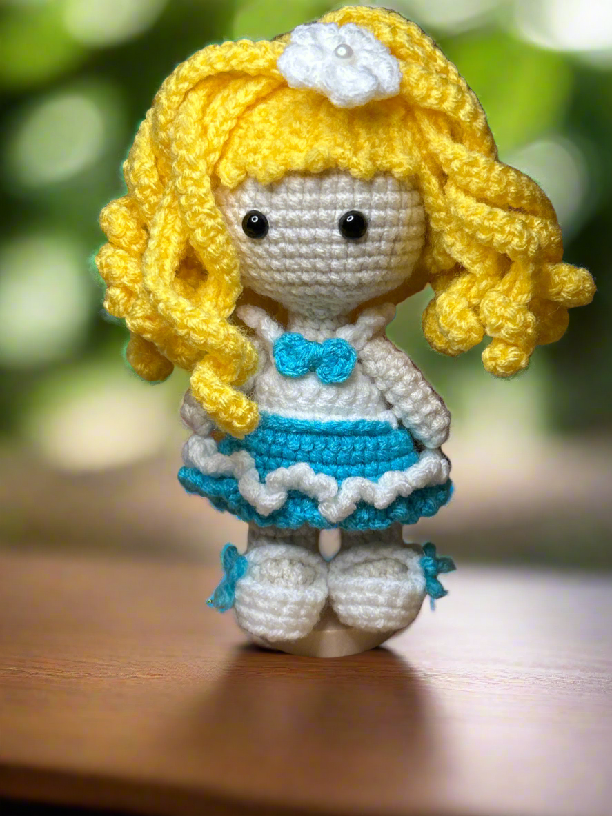 Amigurumi doll Paula