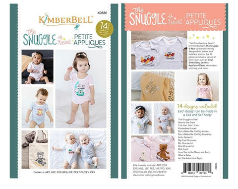 Sweet & Snarky Appliques Embroidery CD KD595