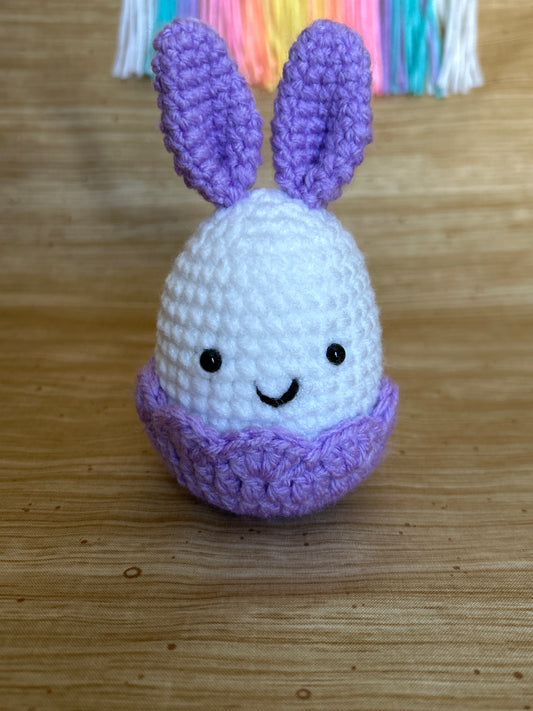 Lavender Easter Eggs - Crochet