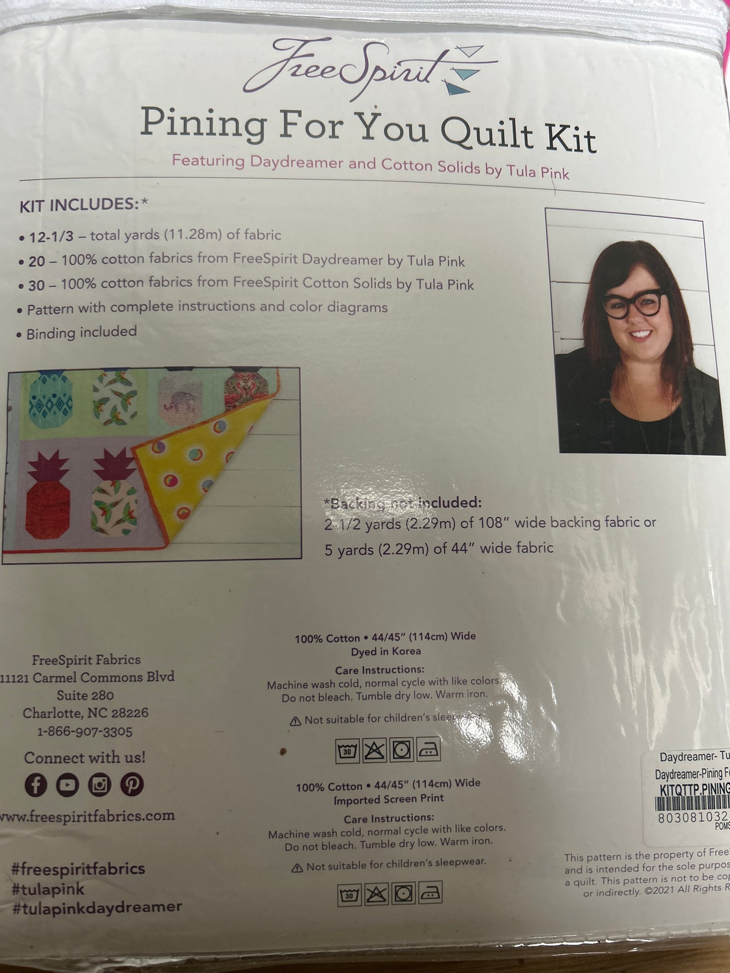 Pineapple Quilt kit