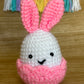 Pink Easter Eggs - Crochet