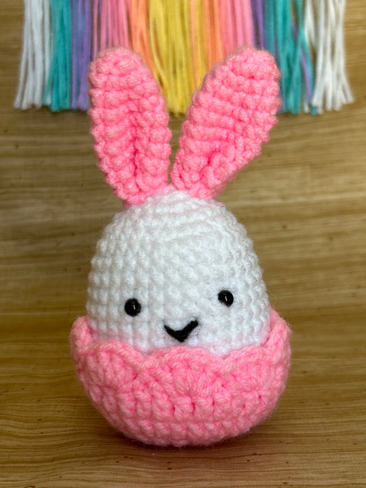 Pink Easter Eggs - Crochet