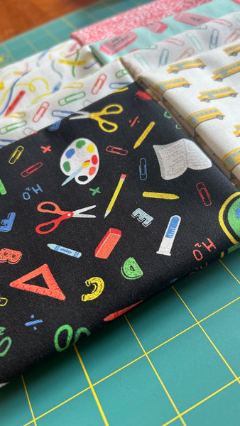 Back to School Fat quarter bundle FQ118