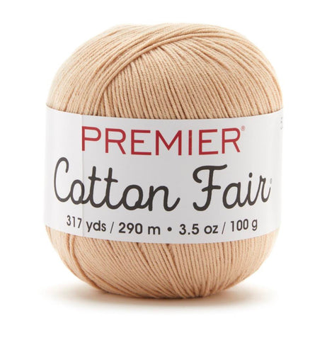 Premier Cotton Fair Yarn Sugar Cookie
