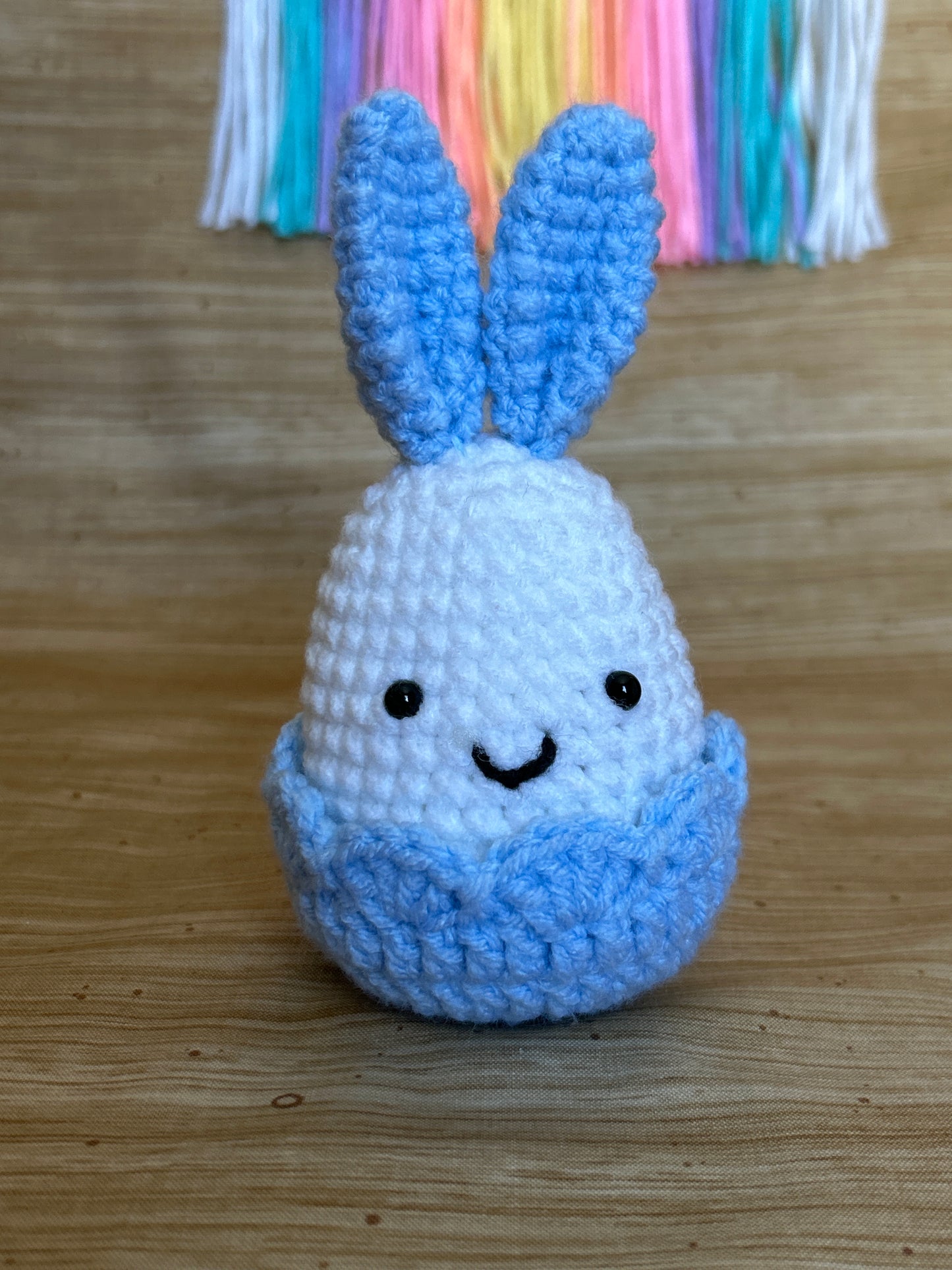 Blue Easter Eggs - Crochet