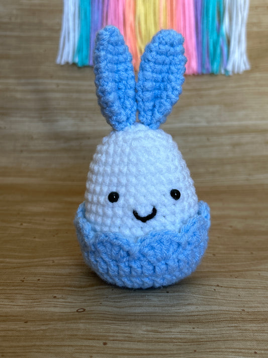 Blue Easter Eggs - Crochet