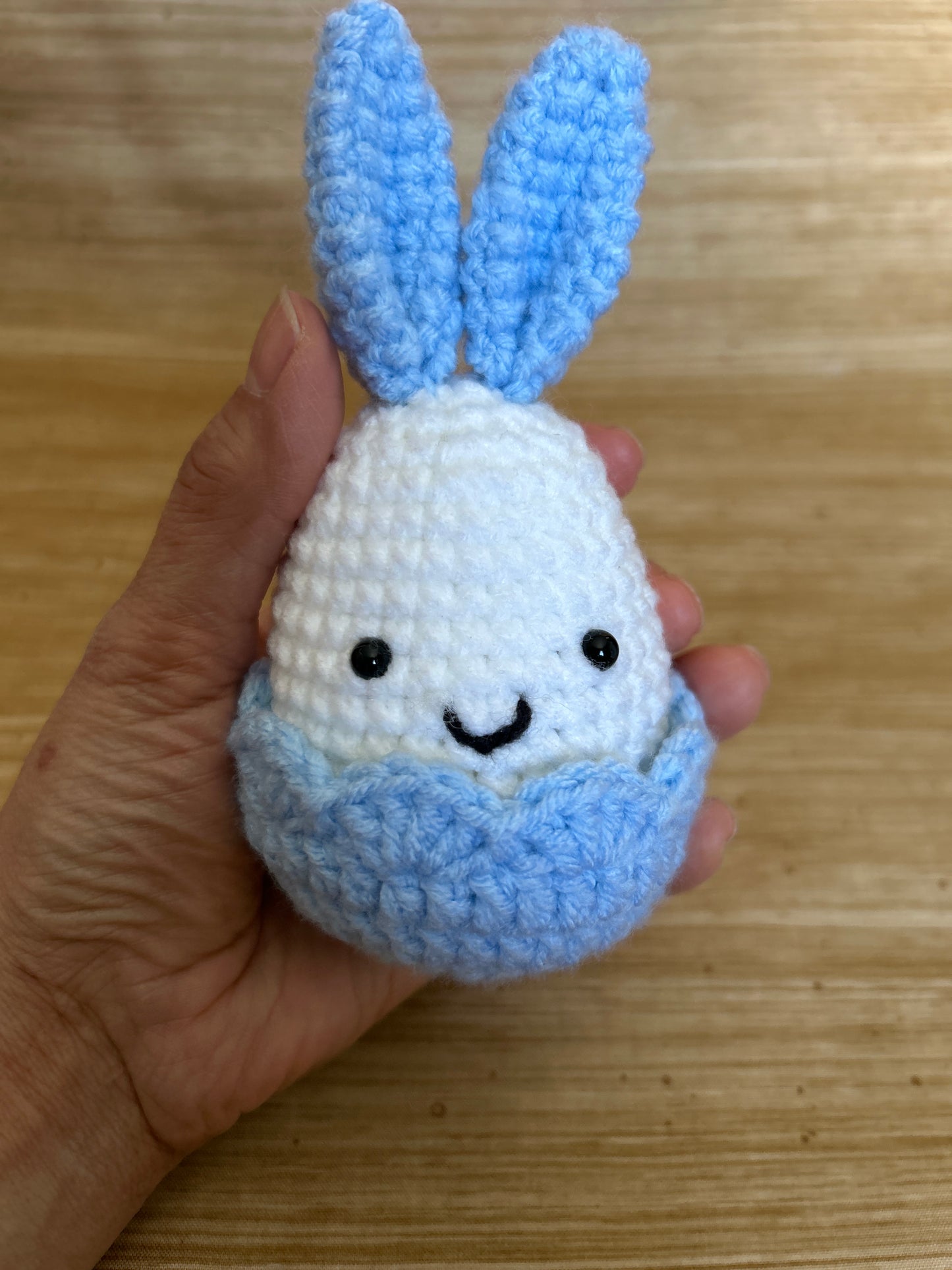 Blue Easter Eggs - Crochet