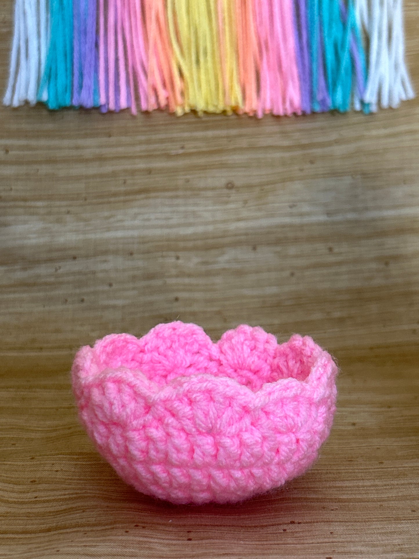 Pink Easter Eggs - Crochet