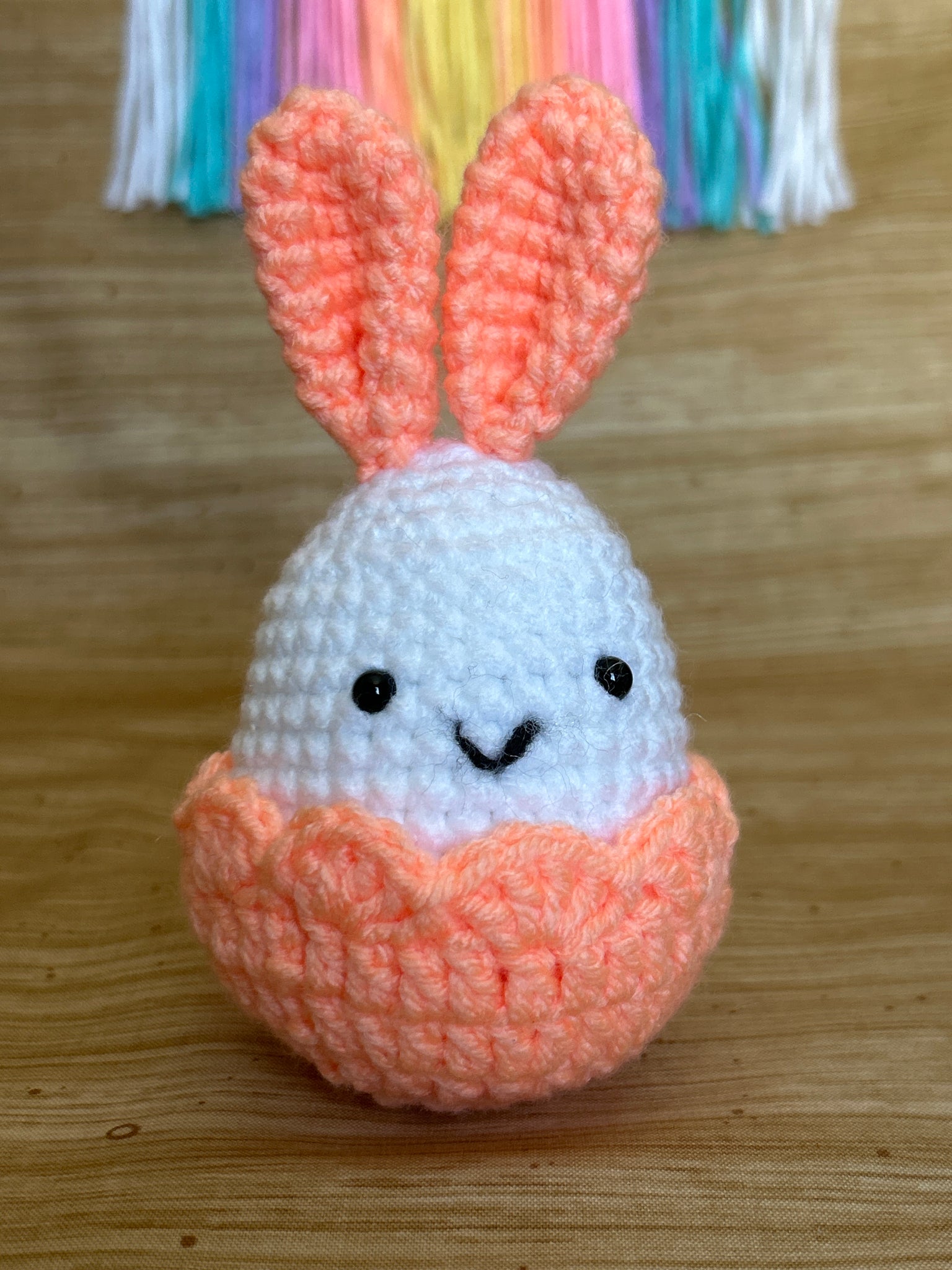 Orange Easter Eggs - Crochet