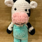 Cow plushie.