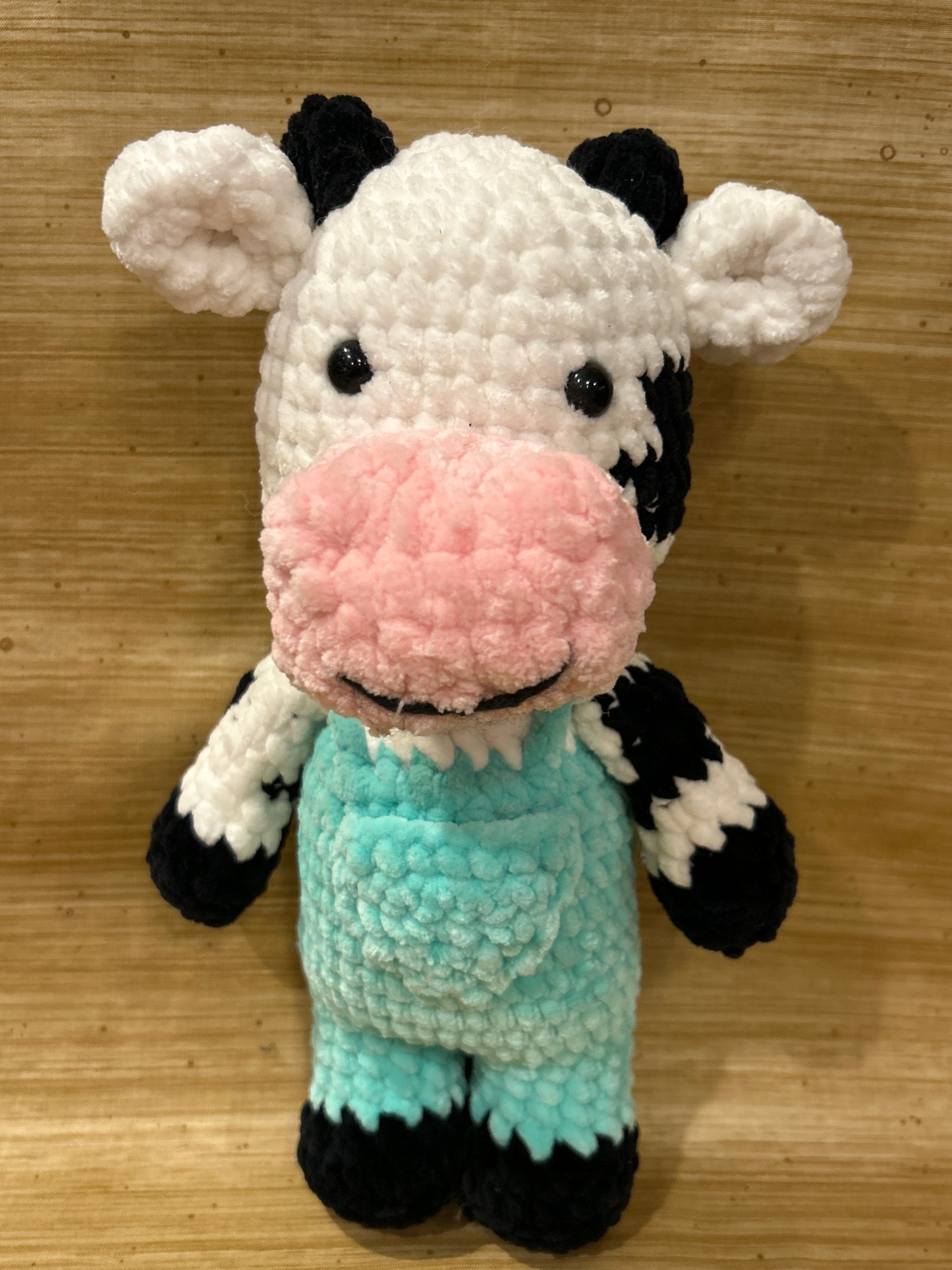 Cow plushie.