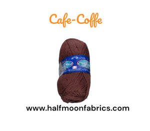 Sinfonia -  Cafe - Cotton Yarn - 100% Mercerized Cotton - Amigurumi Yarn