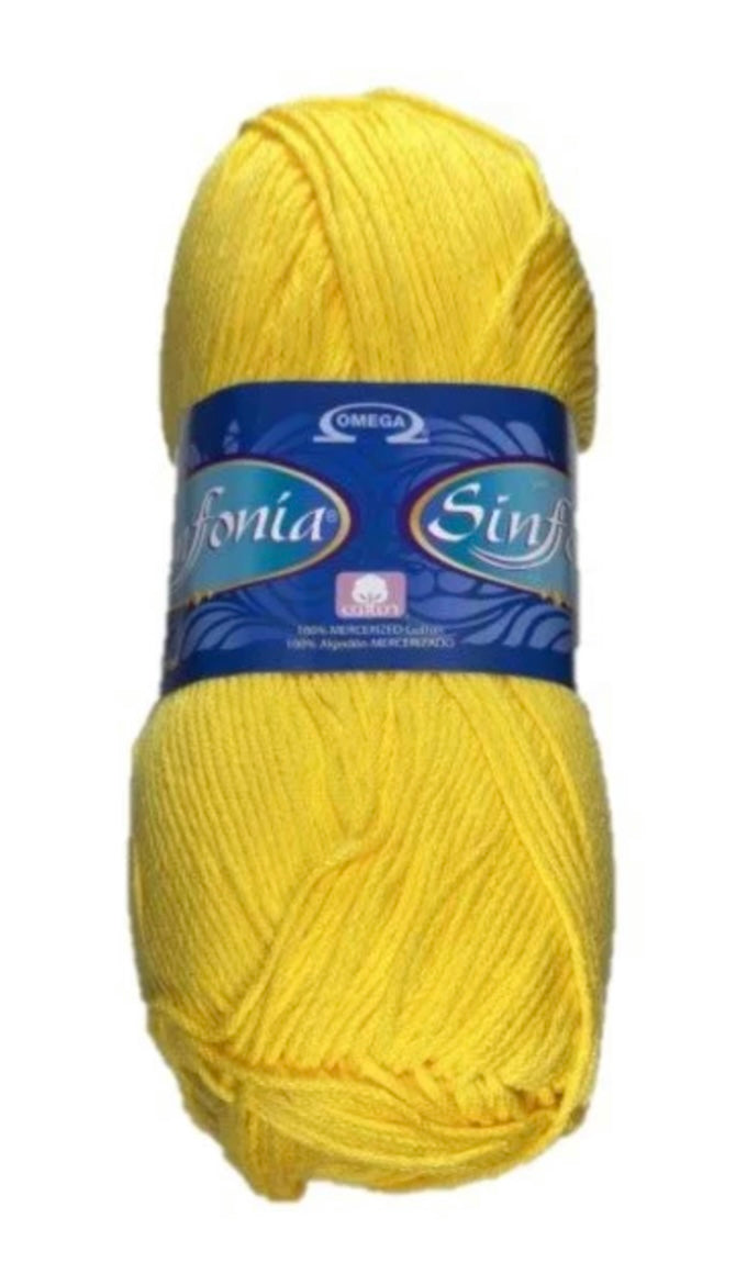 Sinfonia - Mango - Cotton Yarn - 100% Mercerized Cotton - Amigurumi Yarn