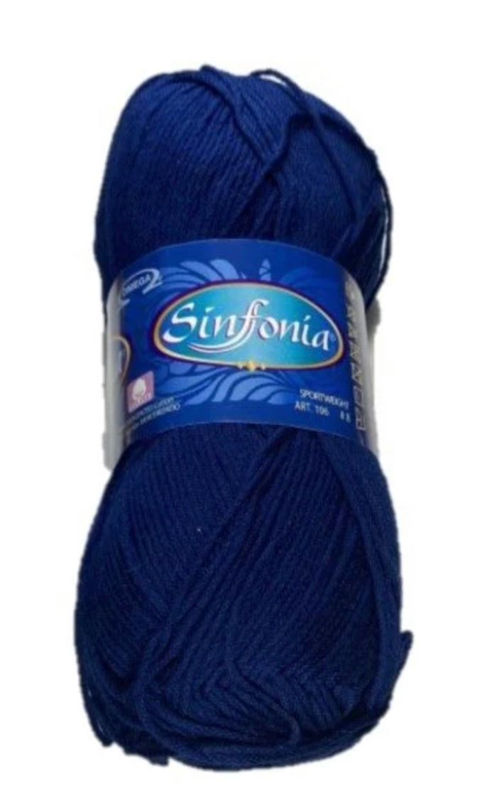 Sinfonia - Marino - Cotton Yarn - 100% Mercerized Cotton - Amigurumi Yarn