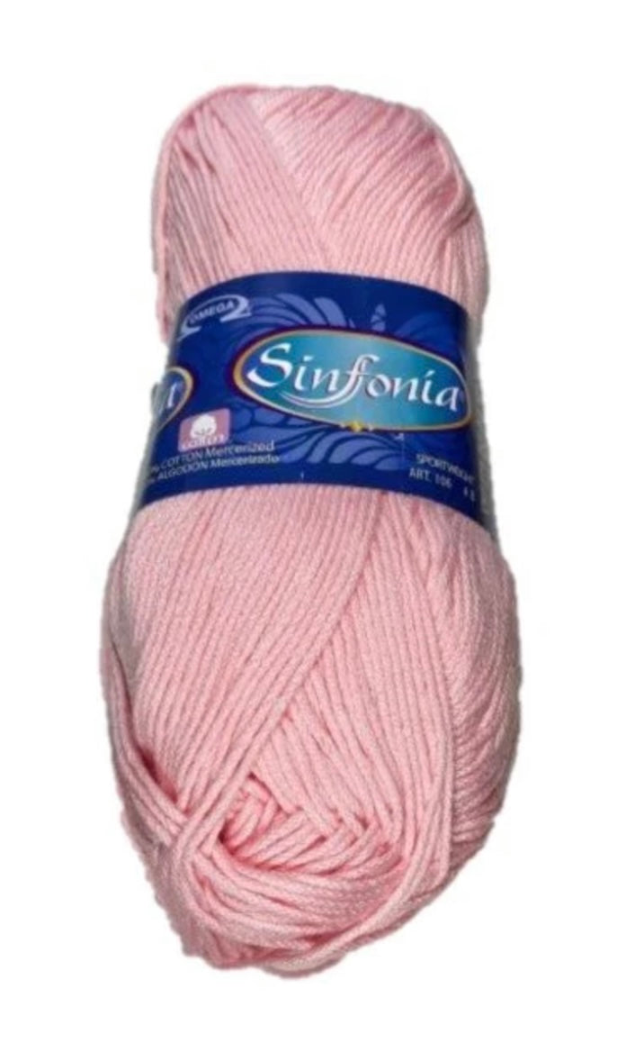 Sinfonia - Rosado - Cotton Yarn - 100% Mercerized Cotton - Amigurumi Yarn