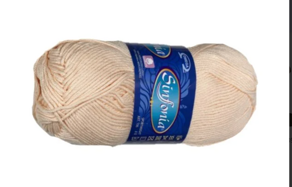Sinfonia - Carne - Cotton Yarn - 100% Mercerized Cotton - Amigurumi Yarn
