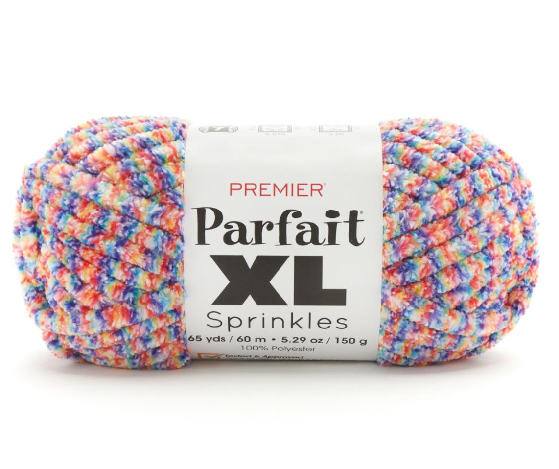 Premier Parfait XL Sprinkles Yarn - Primary