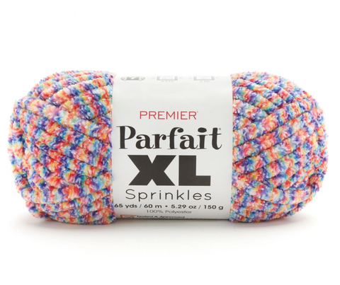Premier Parfait XL Sprinkles Yarn - Primary