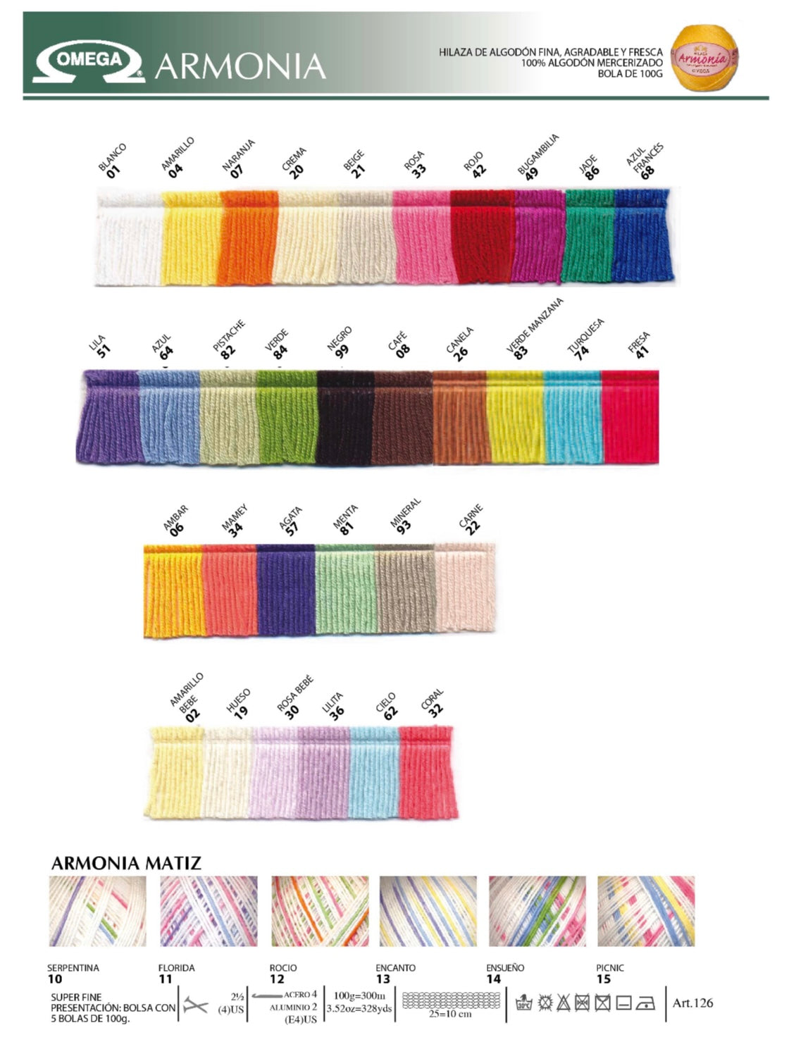 Armonia Crochet Yarn