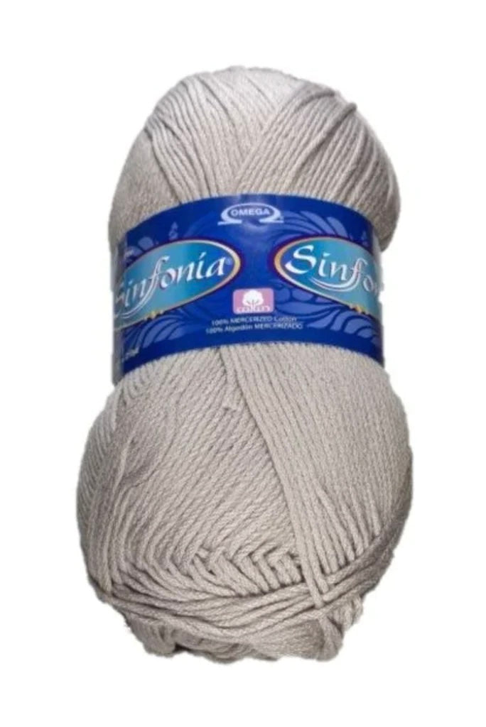 Sinfonia - Gris Claro - Cotton Yarn - 100% Mercerized Cotton - Amigurumi Yarn