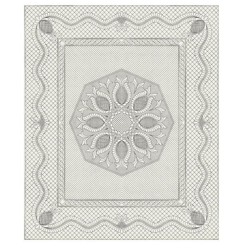 Pre-printed Whole cloth Quilt Top