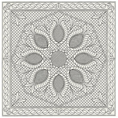 Pre-printed Whole cloth Wallhanging
