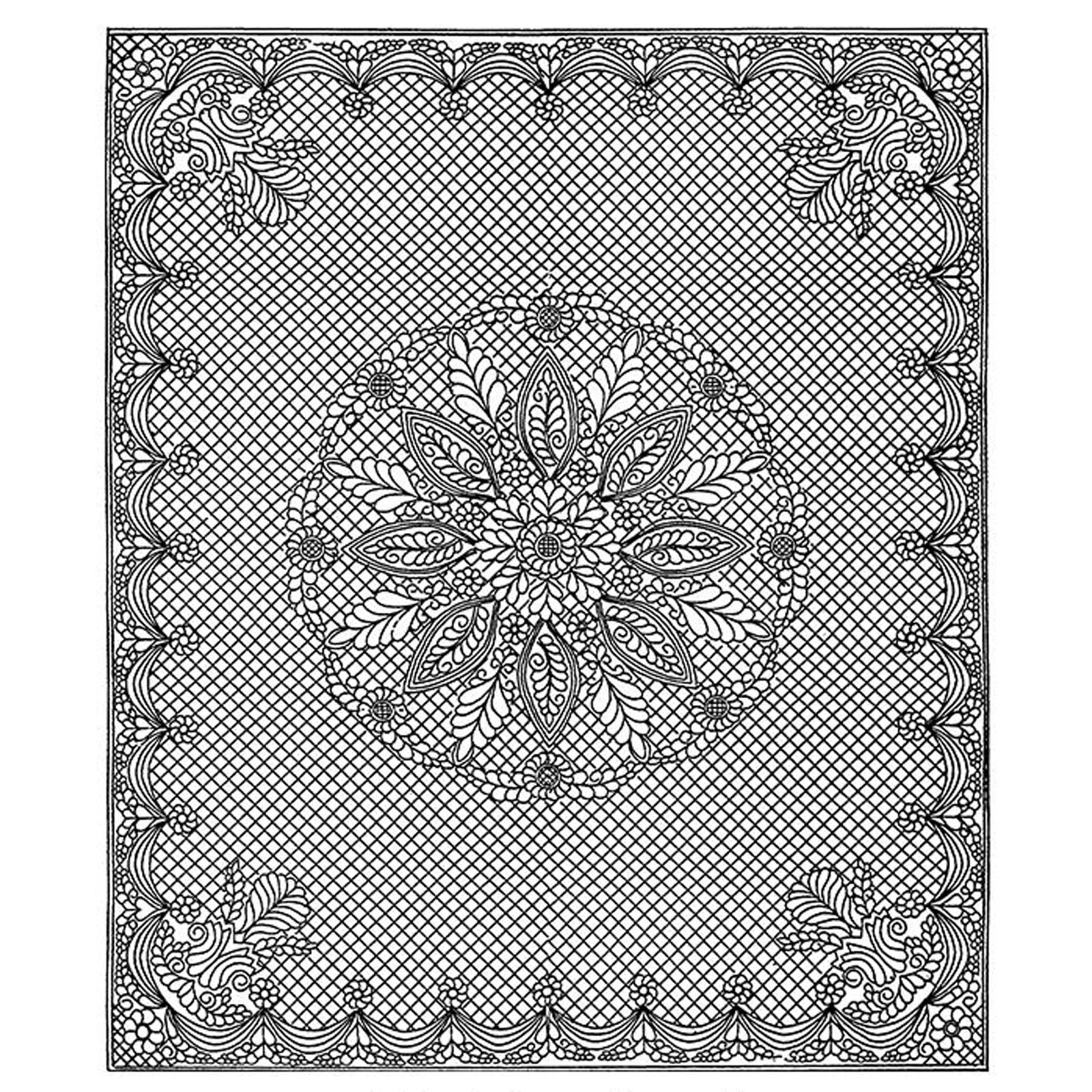 Pre-printed Whole cloth Quilt Top